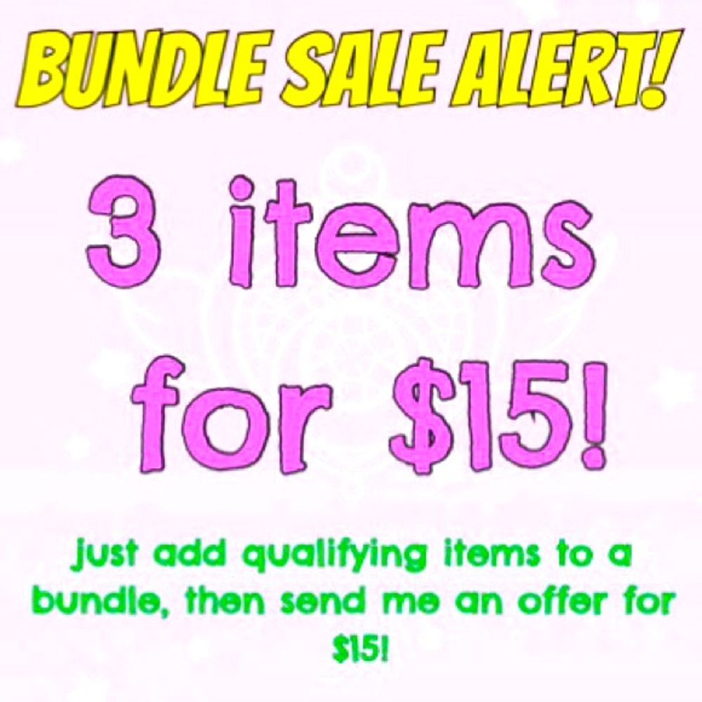 Bundle sale! - 3 clothing or shoe listings from my page!